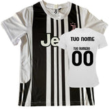 Maglia Calcio Juventus Bianco Nera 2025/2026 – Replica Ufficiale Juventus FC – Personalizzabile con Nome e Numero | Mod. PS 41410