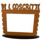 Cornice Portafoto “W I COSCRITTI” 28x24 cm con Inserto Porta Foto Personalizzabile – 100% Made in Italy – PS 00031 PRS