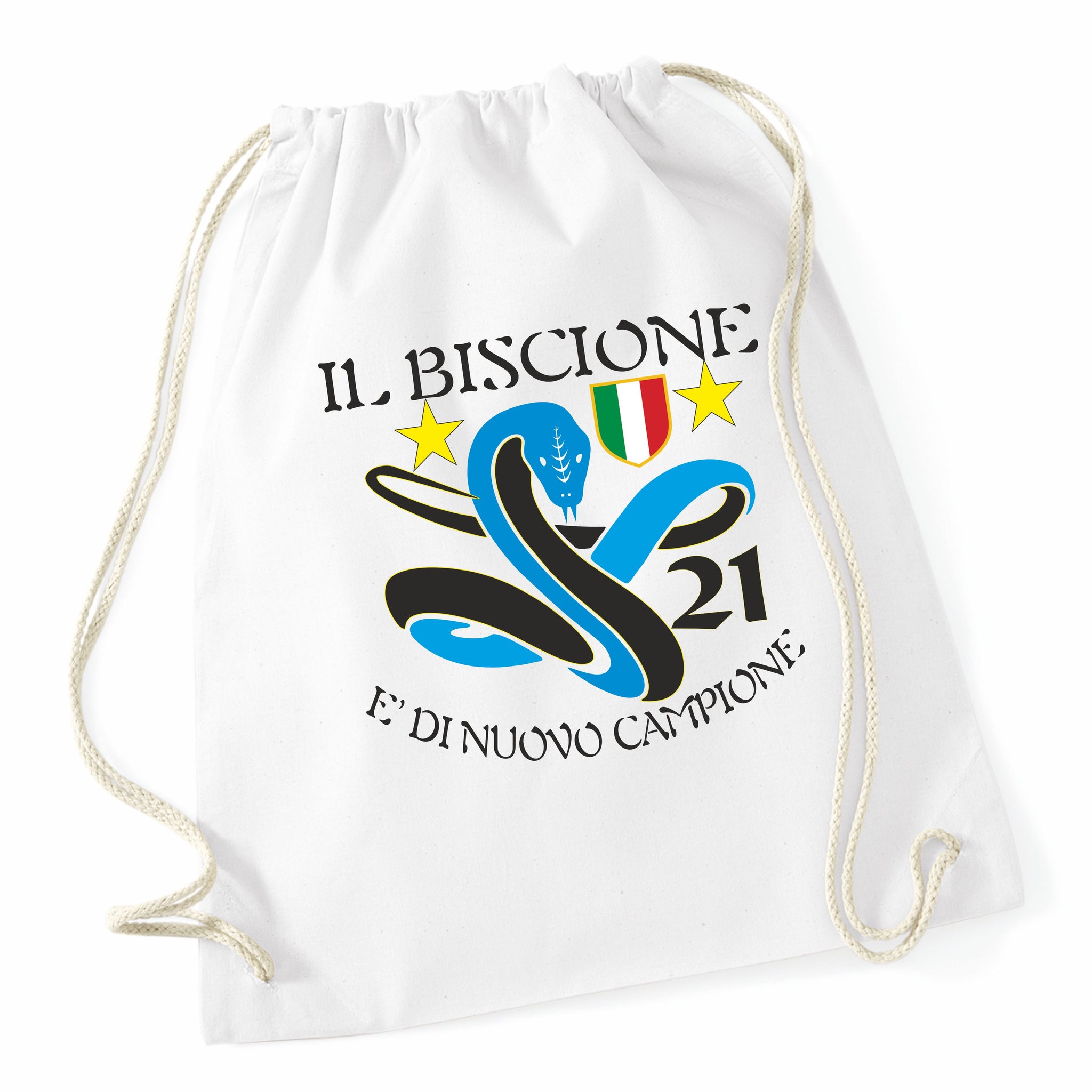 Sacca Portatutto Inter Campione d’Italia 2025/2026 – Scudetto N°21 – PS 37967-INT-01