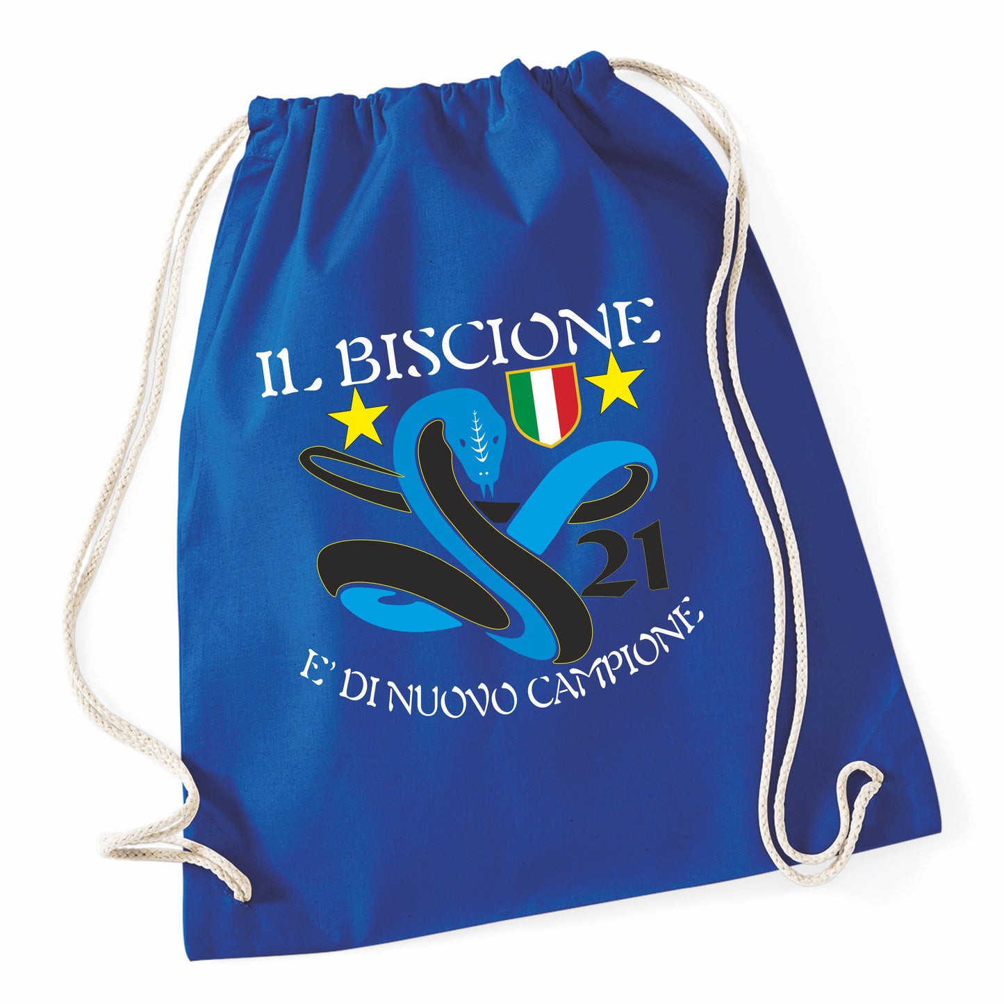 Sacca Portatutto Inter Campione d’Italia 2025/2026 – Scudetto N°21 – PS 37967-INT-01