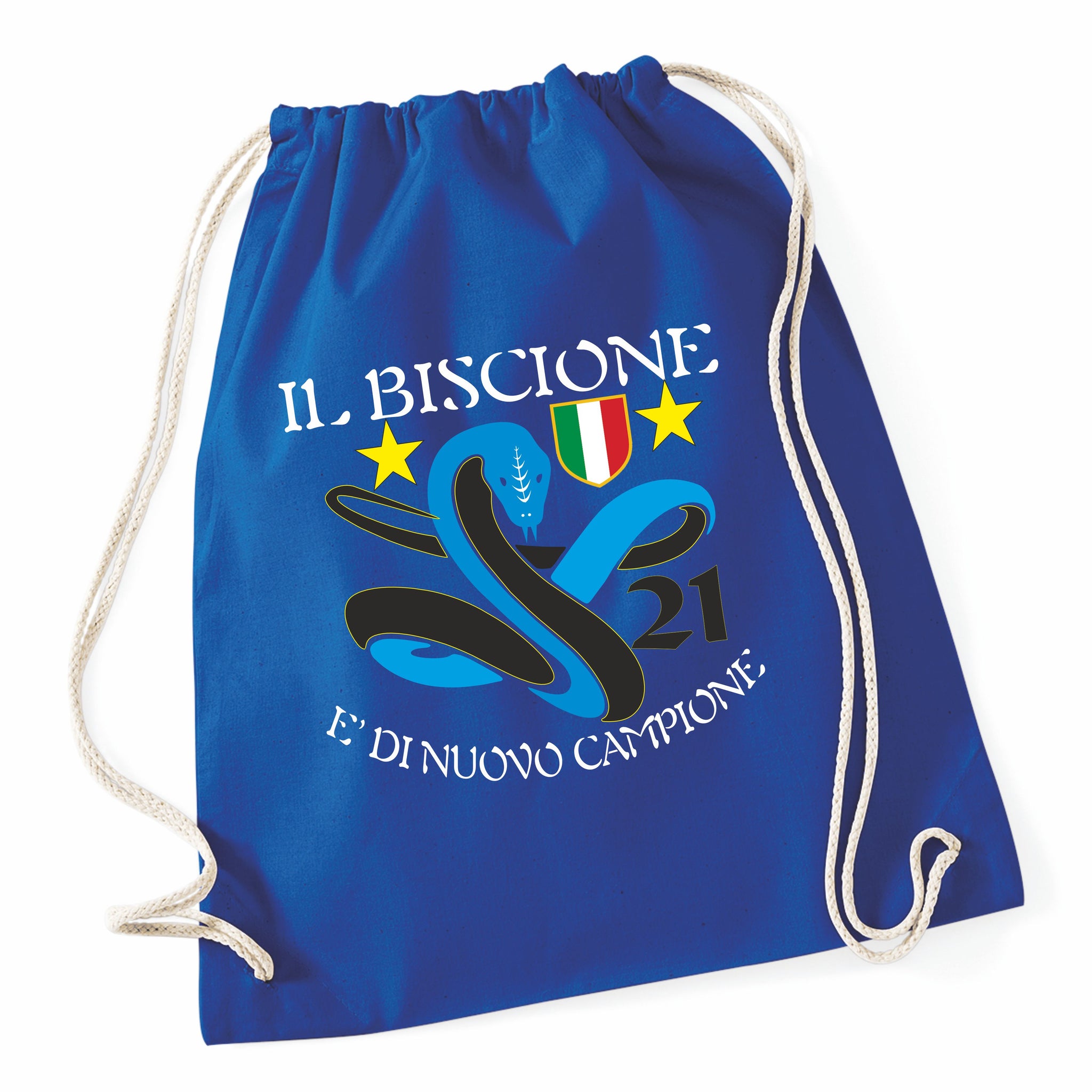Sacca Portatutto Inter Campione d’Italia 2025/2026 – Scudetto N°21 – PS 37967-INT-01