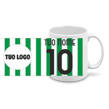 Tazza Calcio Personalizzabile – Nome, Numero e Logo – Mug per Tifosi  – PS 09370-SOCCER