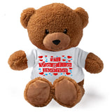 Peluche Orsetto “Ti Voglio Bene / Ti Amo” – Personalizzabile con Nome | Teddy Bear 18 cm PS 33790-006