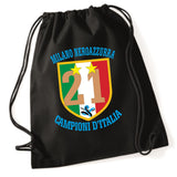 Sacca Portatutto Inter Campione d’Italia 2025/2026 – Scudetto N°21 – PS 37967-INT-01