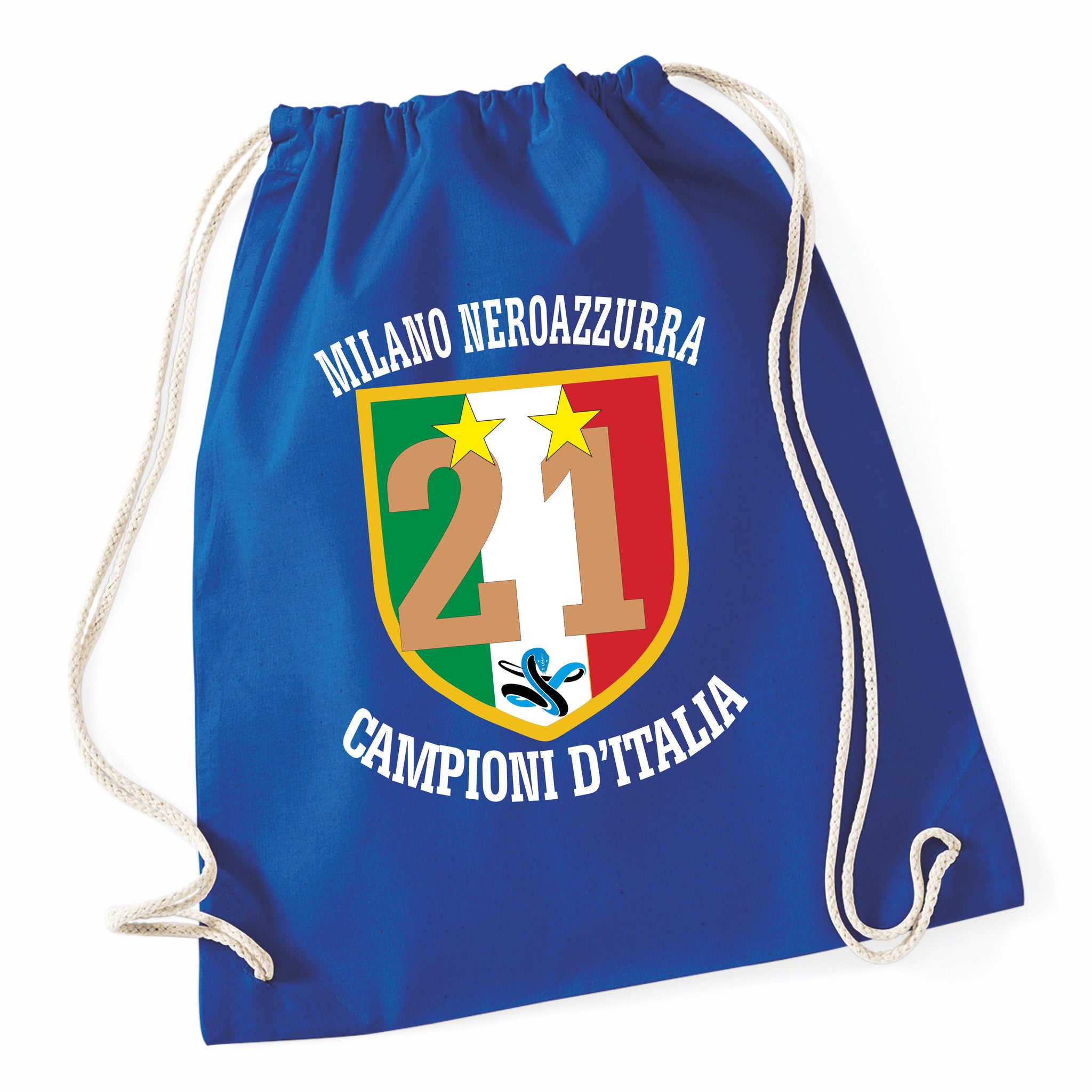 Sacca Portatutto Inter Campione d’Italia 2025/2026 – Scudetto N°21 – PS 37967-INT-01