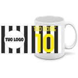 Tazza Calcio Personalizzabile – Nome, Numero e Logo – Mug per Tifosi  – PS 09370-SOCCER
