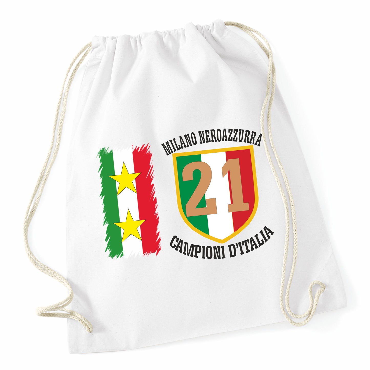 Sacca Portatutto Inter Campione d’Italia 2025/2026 – Scudetto N°21 – PS 37967-INT-01