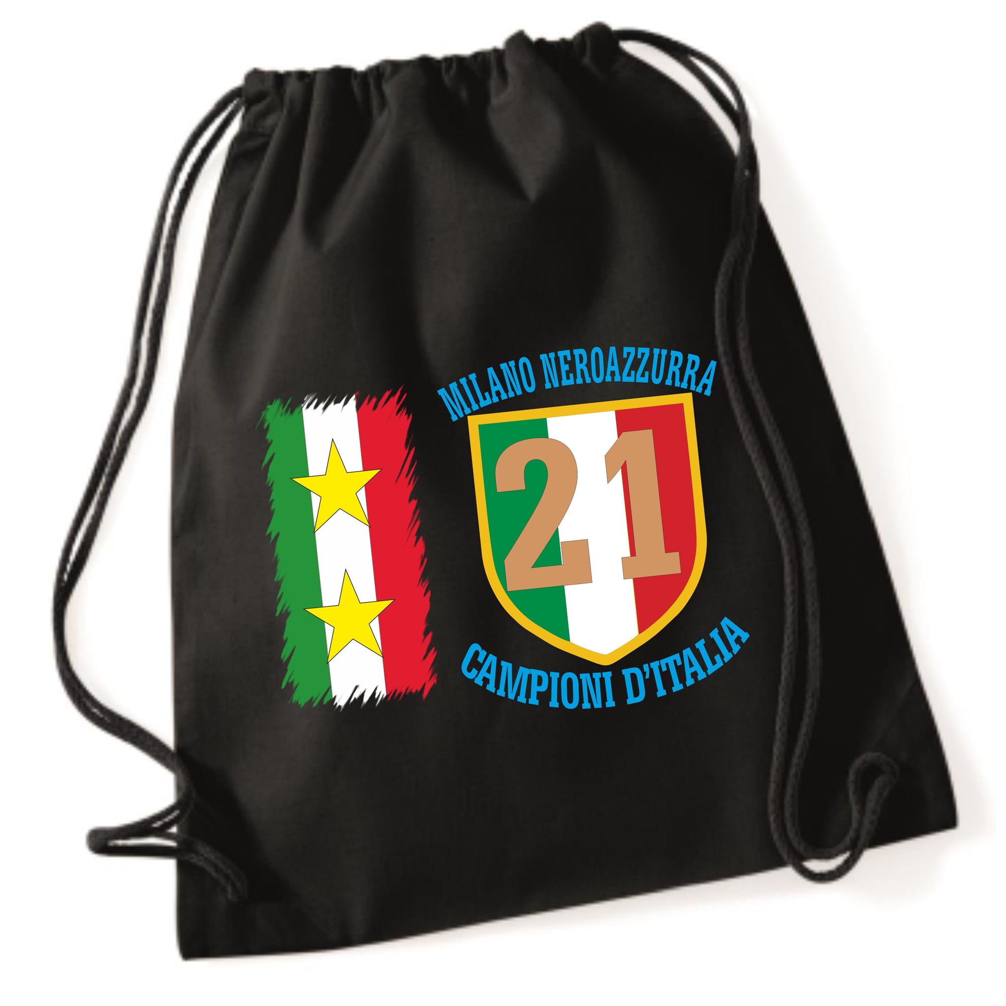 Sacca Portatutto Inter Campione d’Italia 2025/2026 – Scudetto N°21 – PS 37967-INT-01