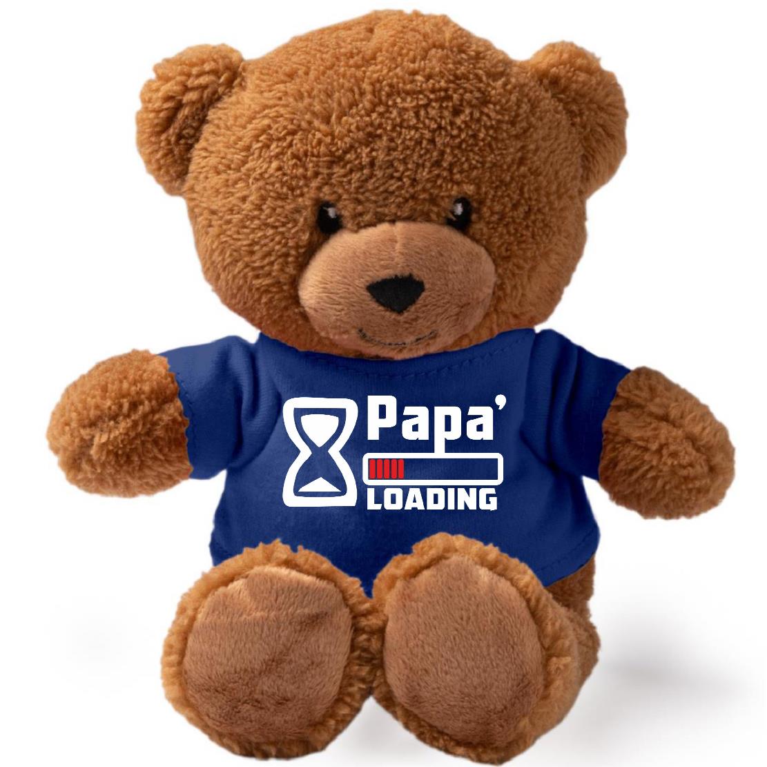 Peluche Orsetto Festa del Papà – Personalizzabile con Nome | Teddy Bear 18 cm PS 33790-002