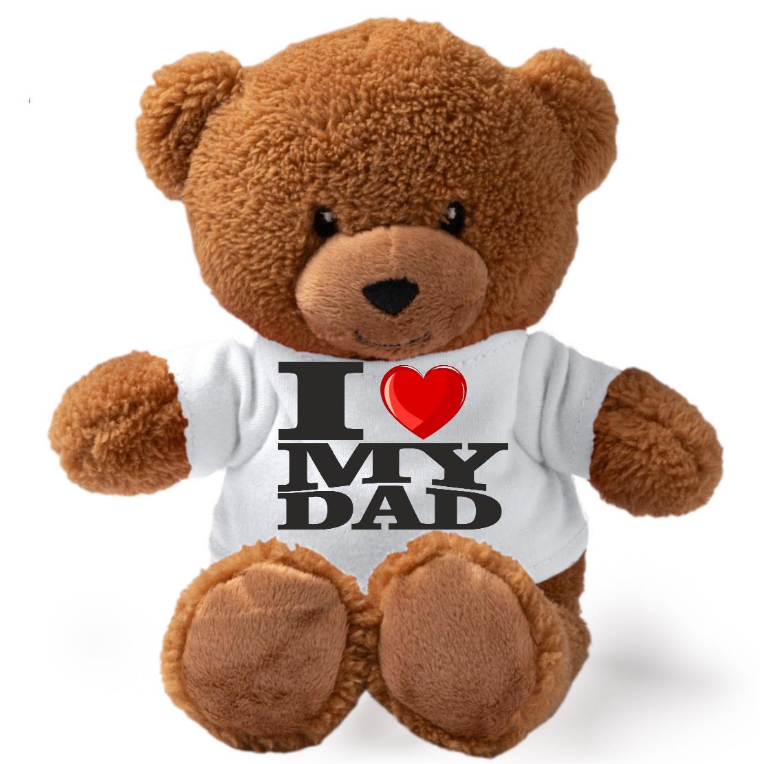 Peluche Orsetto Festa del Papà – Personalizzabile con Nome | Teddy Bear 18 cm PS 33790-002