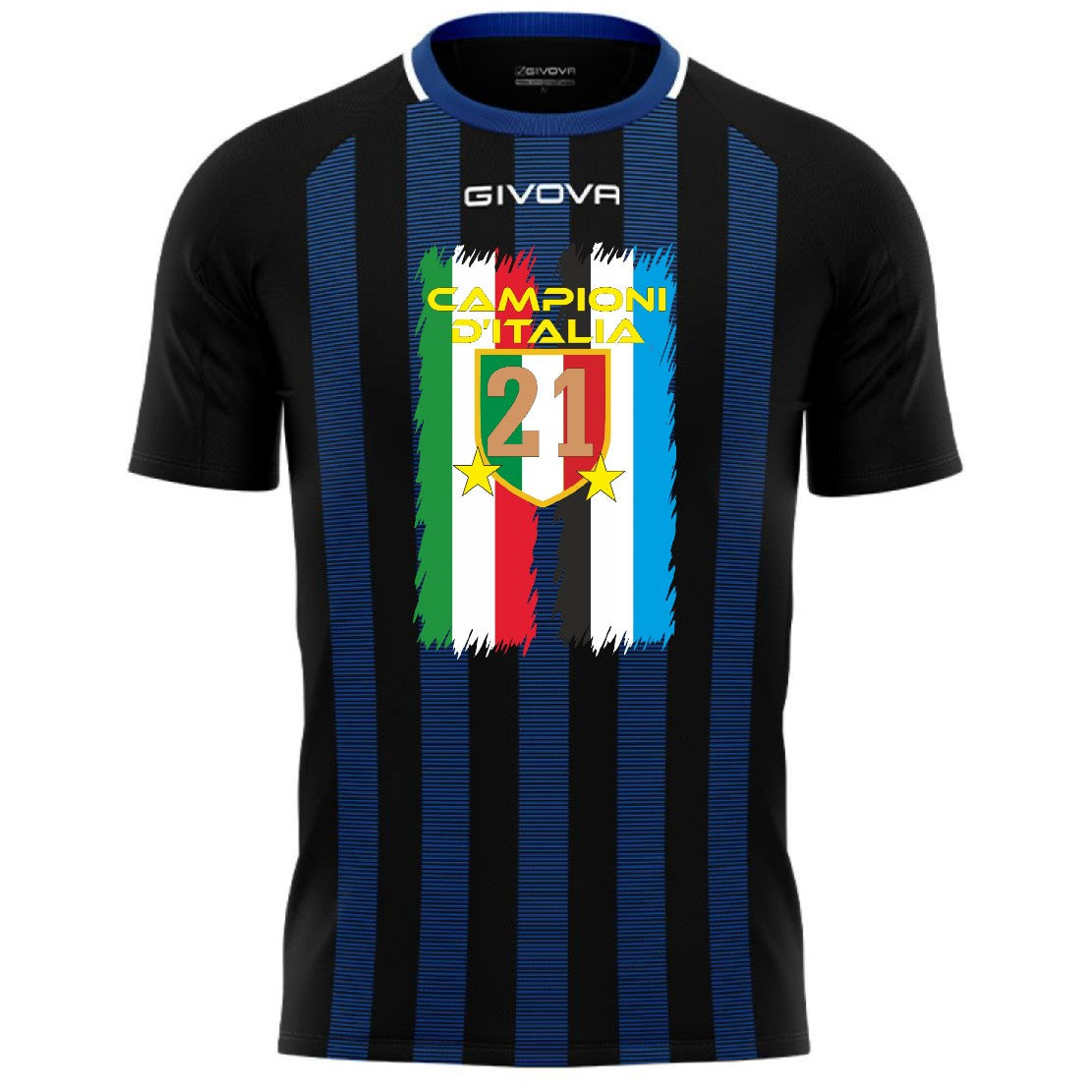 Maglia Tecnica Inter Campioni d’Italia – 21 Scudetti Personalizzabile – PS 41363-001