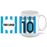 Tazza Calcio Personalizzabile – Nome, Numero e Logo – Mug per Tifosi  – PS 09370-SOCCER