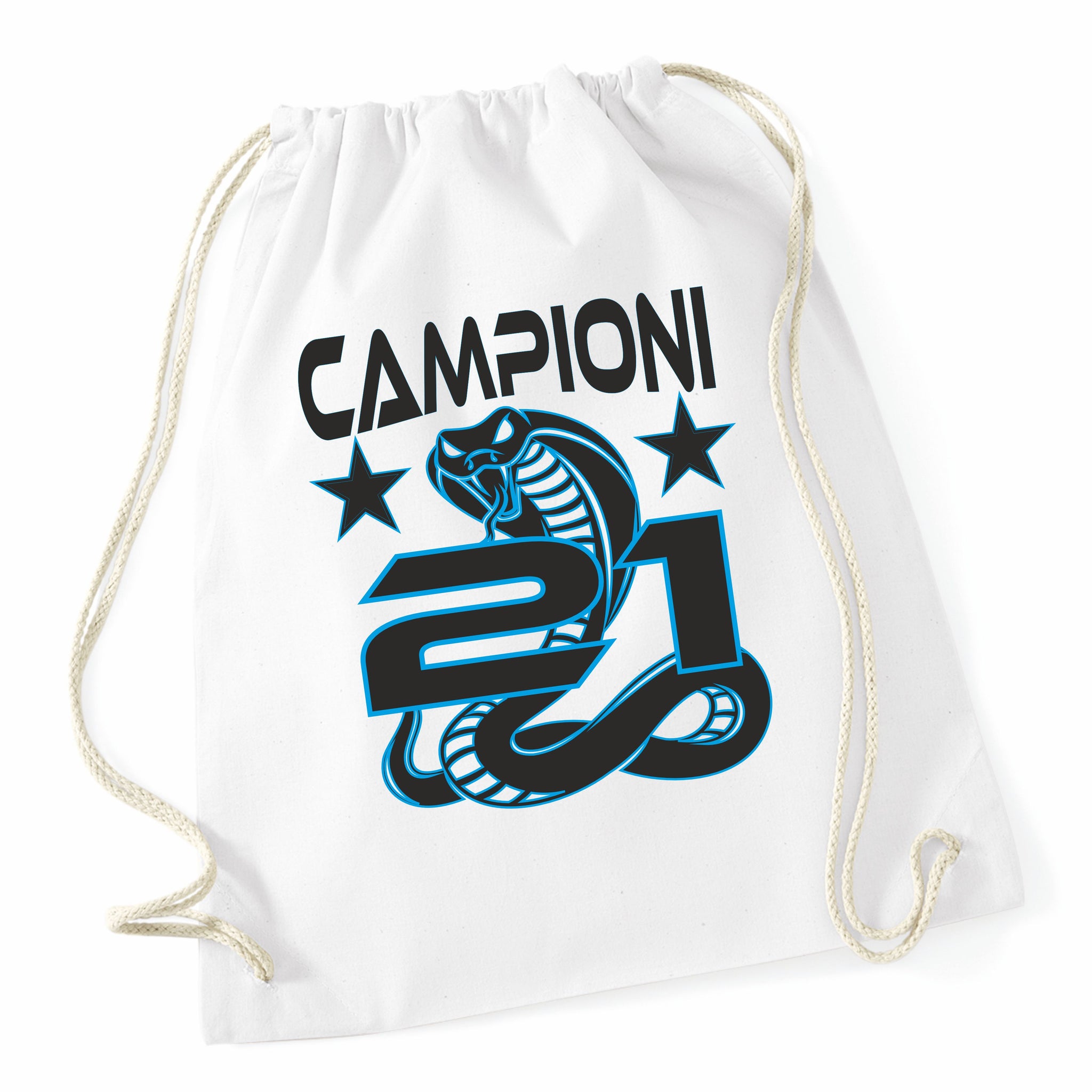 Sacca Portatutto Inter Campione d’Italia 2025/2026 – Scudetto N°21 – PS 37967-INT-01