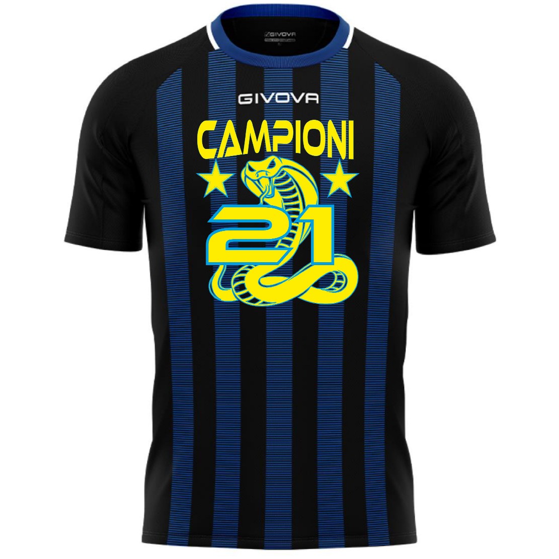 Maglia Tecnica Inter Campioni d’Italia – 21 Scudetti Personalizzabile – PS 41363-001