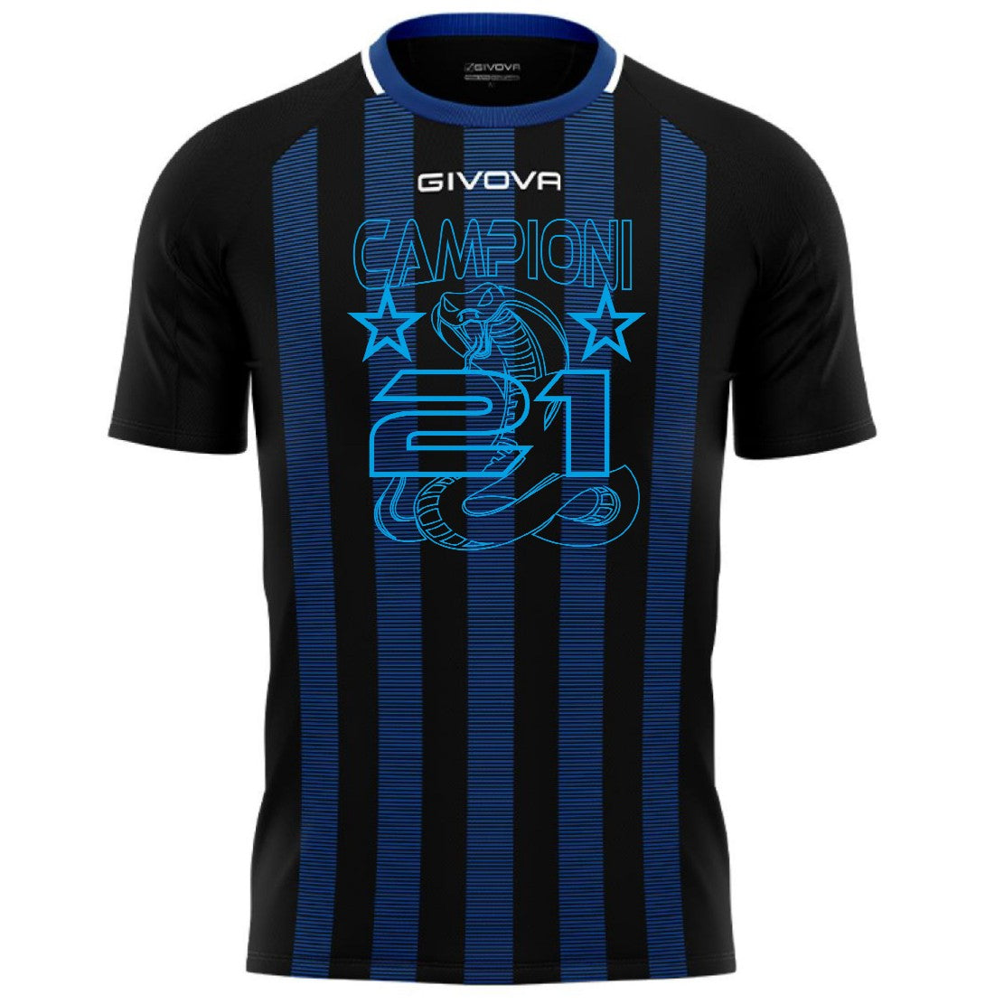 Maglia Tecnica Inter Campioni d’Italia – 21 Scudetti Personalizzabile – PS 41363-001