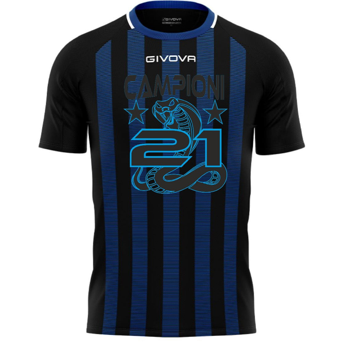 Maglia Tecnica Inter Campioni d’Italia – 21 Scudetti Personalizzabile – PS 41363-001