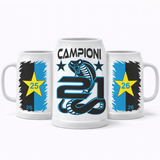 Boccale Birra Scudetto Calcio Internazionale Campione D'Italia 25/26 21 Scudetti |  500 ml  – PS 13517-INT-01