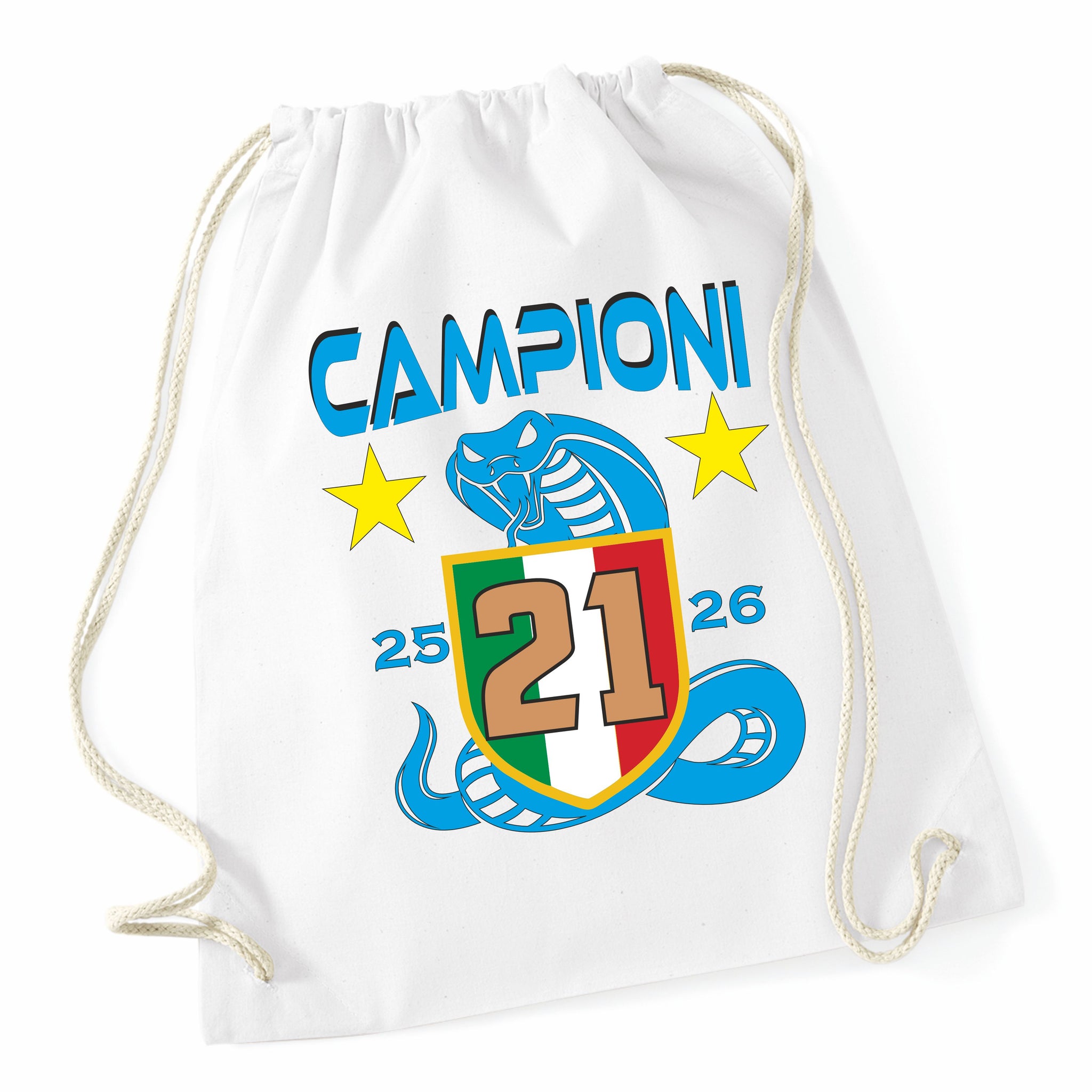 Sacca Portatutto Inter Campione d’Italia 2025/2026 – Scudetto N°21 – PS 37967-INT-01