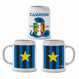 Boccale Birra Scudetto Calcio Internazionale Campione D'Italia 25/26 21 Scudetti |  500 ml  – PS 13517-INT-01