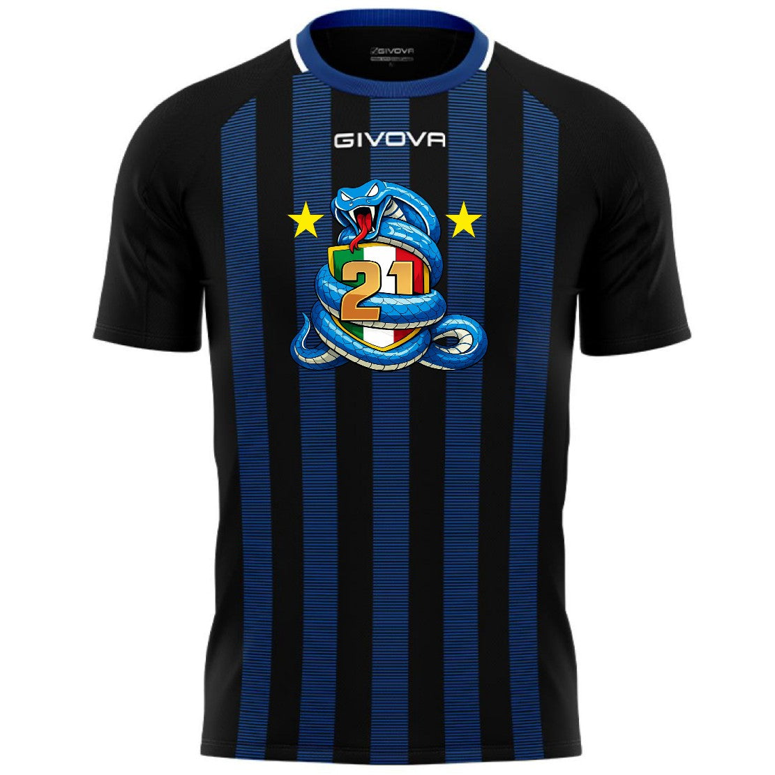 Maglia Tecnica Inter Campioni d’Italia – 21 Scudetti Personalizzabile – PS 41363-001