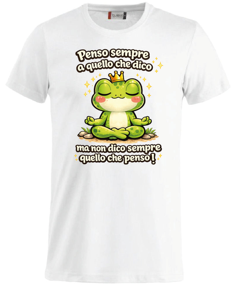 T-shirt Adulto Unisex – Rana Non dico quello che penso! - PS 27431-A-143