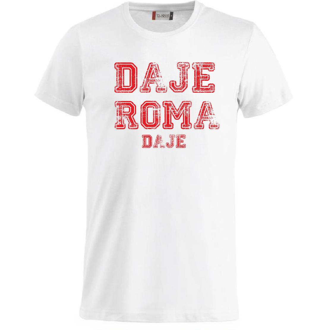 T-Shirt “DAJE Roma DAJE” – Maglietta Unisex Personalizzabile PS 27431-A-120