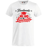 T-Shirt Laurea "Mi ho Laureato" Personalizzabile  – Idea regalo – PS 27431-A-149