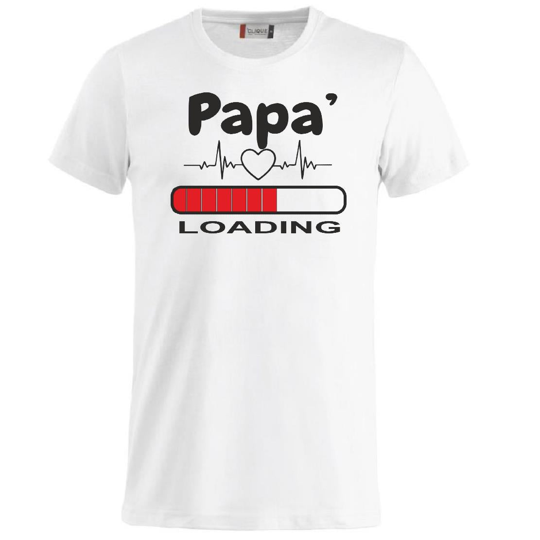 T-Shirt Personalizzabile Unisex “Papà loading...” – Festa del papà – PS 27431-A055