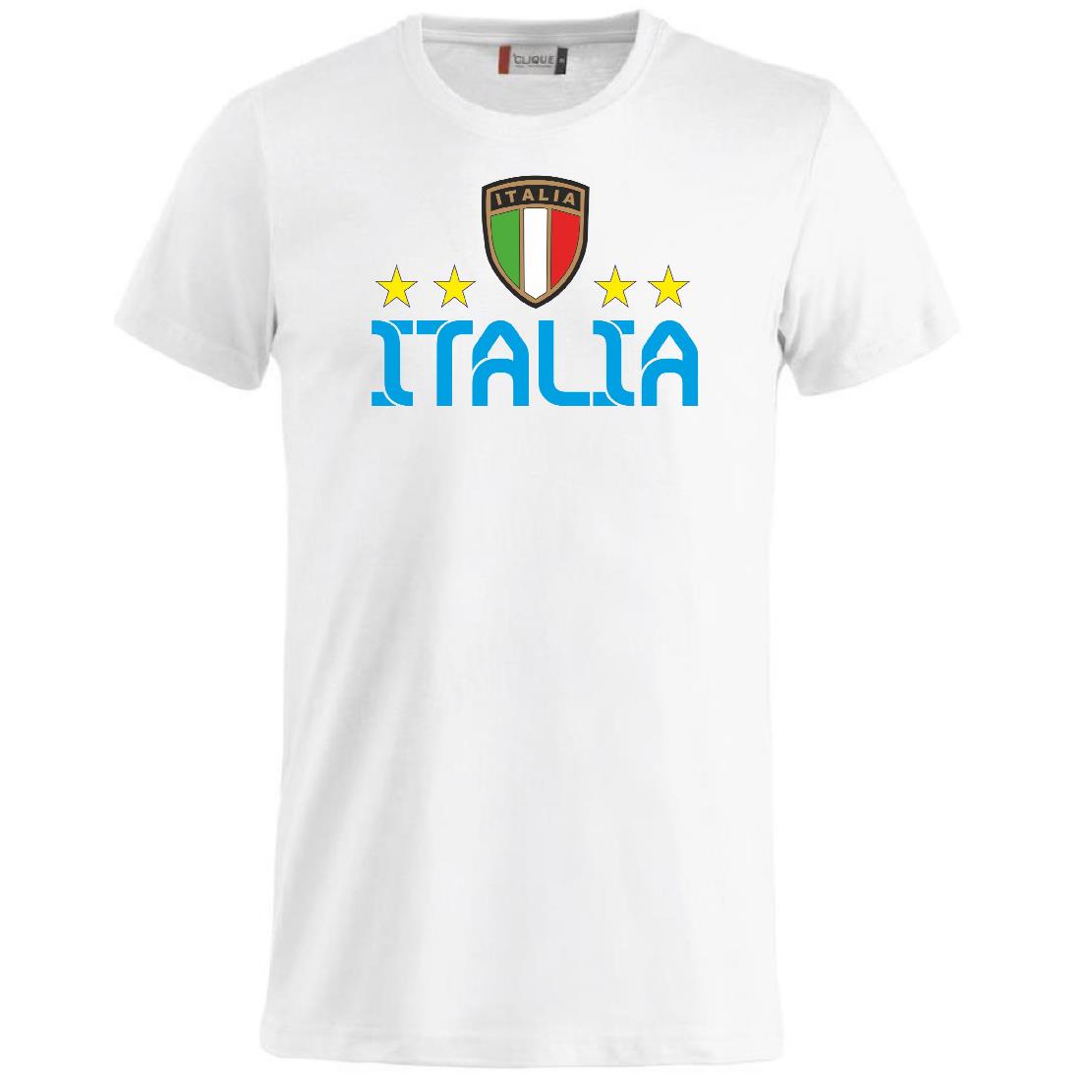 T-Shirt Italia Personalizzabile con Nome e Numero – Cotone  PS 27431-A096