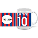 Tazza Calcio Personalizzabile – Nome, Numero e Logo – Mug per Tifosi  – PS 09370-SOCCER
