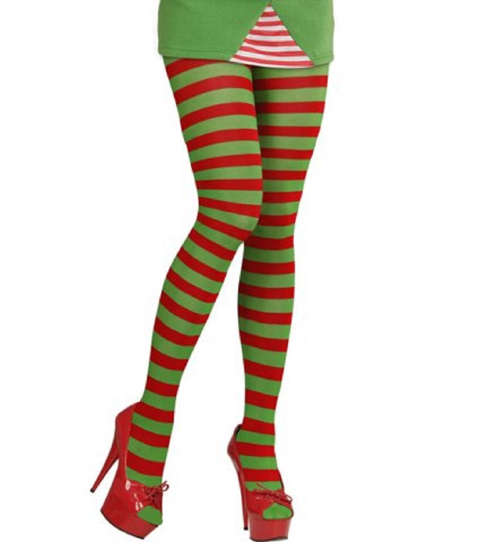 Collant Multicolore a Righe per Costume da Elfo – PS 09844