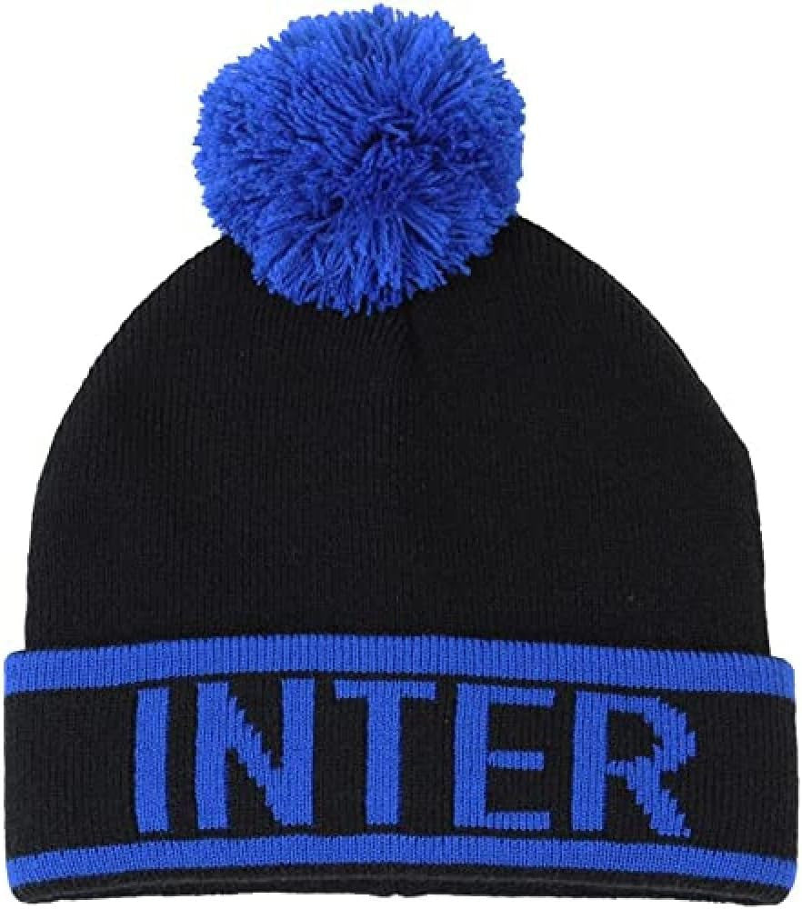 Berretto Invernale Ufficiale FC Internazionale Milano – Pon Pon – Mod. PS 01459