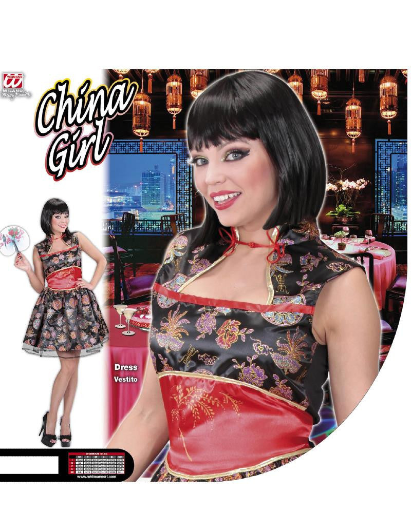 Costume di Carnevale Donna Abito da Cinesina – Etnie Asiatiche PS 26231