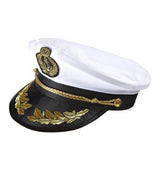 Cappello Capitano Marina – Accessorio Costume Carnevale – One Size Adulto – PS 05135