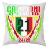 Cuscino Calcio Inter Campioni d’Italia 2026 – 21 Scudetti Seconda Stella – 38×38 cm – PS 10746-INT01