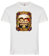 T-Shirt Divertente “Sorso di Vino” Personalizzabile con Nome – Idea Regalo per Amanti del Vino – PS 27431-A-142 PRS
