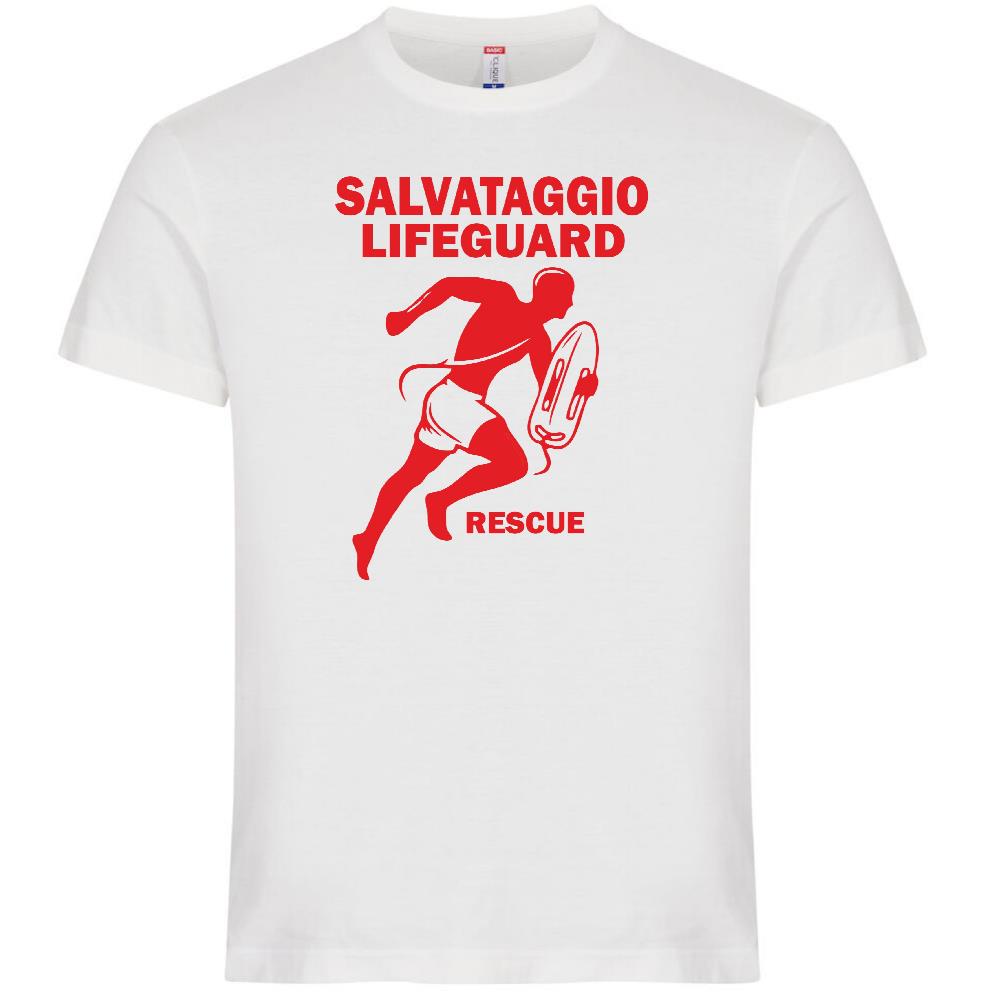 T-Shirt “Salvataggio Lifeguard” Doppia Personalizzazione – PS 27431-A-136 PRS