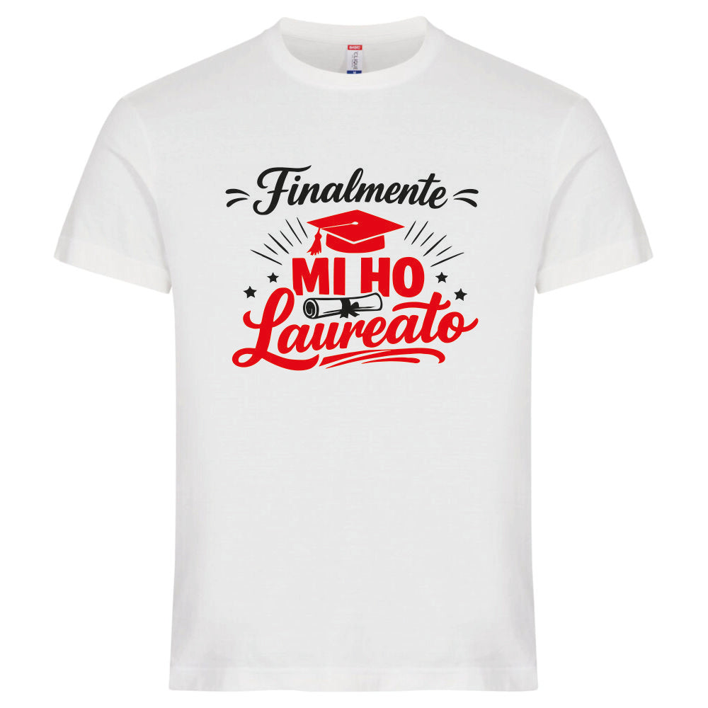 T-Shirt Laurea "Mi ho Laureato" Personalizzabile  – Idea regalo – PS 27431-A-149