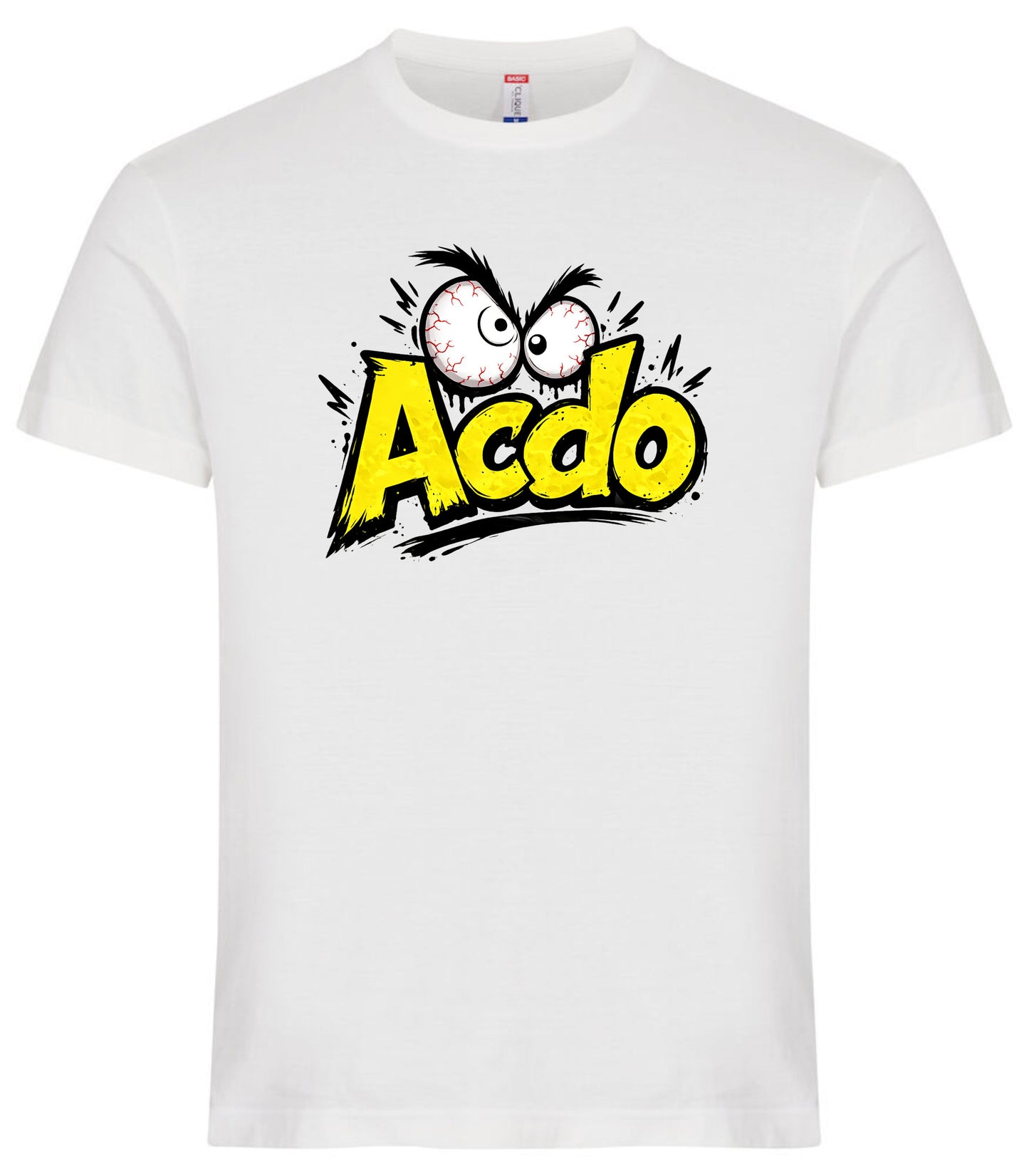 T-Shirt Simpatica ACDO Acido – Personalizzabile con Nome – PS 27431-A-154