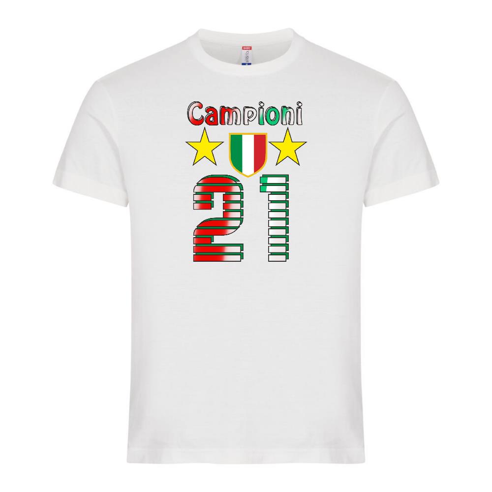 T-Shirt Calcio Inter Campioni d’Italia 25/26 – Seconda Stella 21 Scudetti – PS 27431-INT-05
