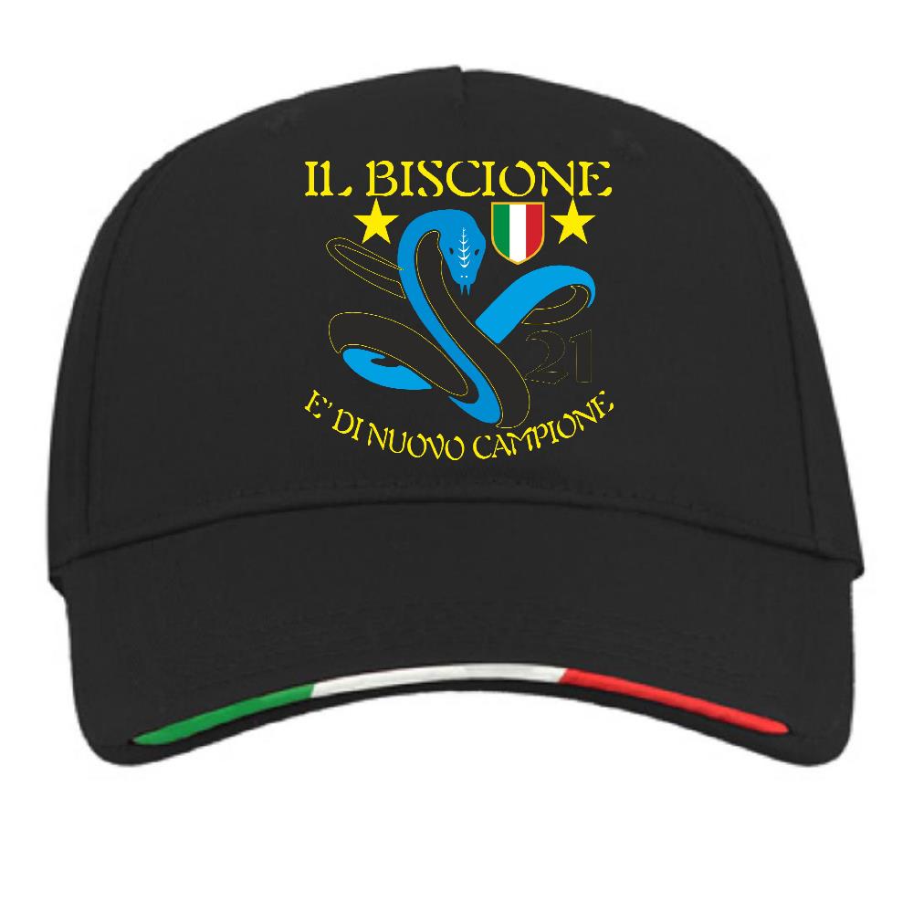 Cappellino Inter Campioni d’Italia 25/26 – 21 Scudetti Seconda Stella – PS 36899-SCDINT