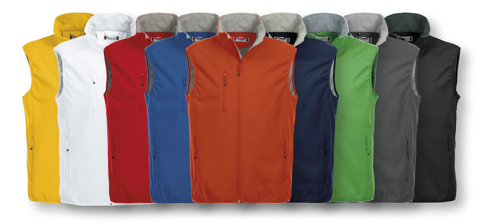 Gilet Classic Softshell Vest Impermeabile Elasticizzato Personalizzabile Cliqué PS 28506 PRS