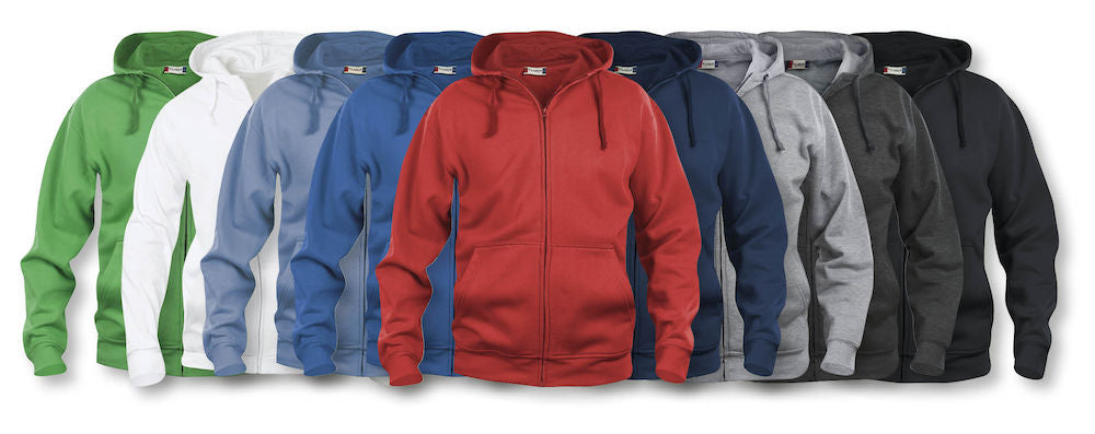 Basic Hoody – Felpa con Cappuccio Full Zip Personalizzabile PS 02202 - PRS