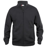 Felpa Uomo Cardigan Full Zip con Zip Lunga No Cappuccio – Clique – PS 32400 PRS