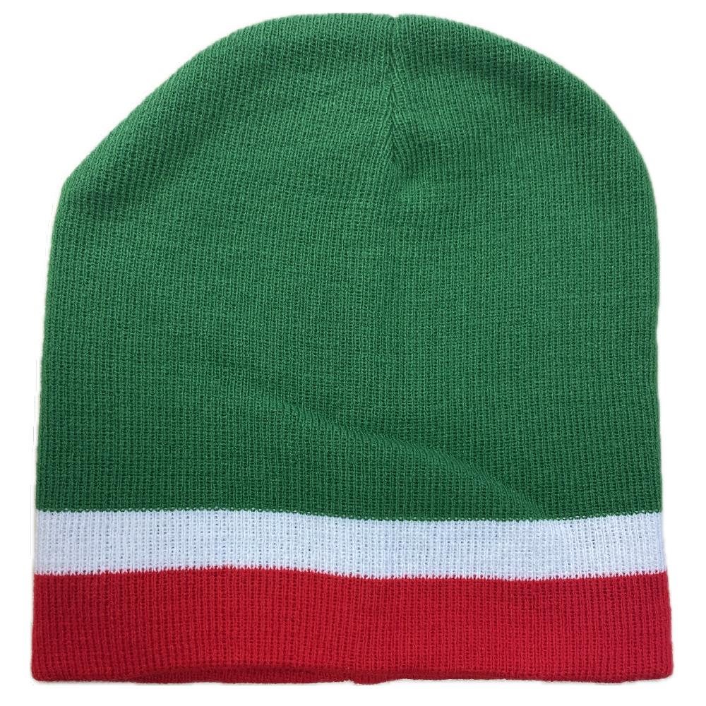 Berretto Invernale Tricolore Personalizzabile con Ricamo Modello “Concert” – Cod. PS 02170