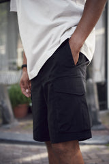 Bermuda Cargo Shorts Unisex in Cotone Organico – PS 29997