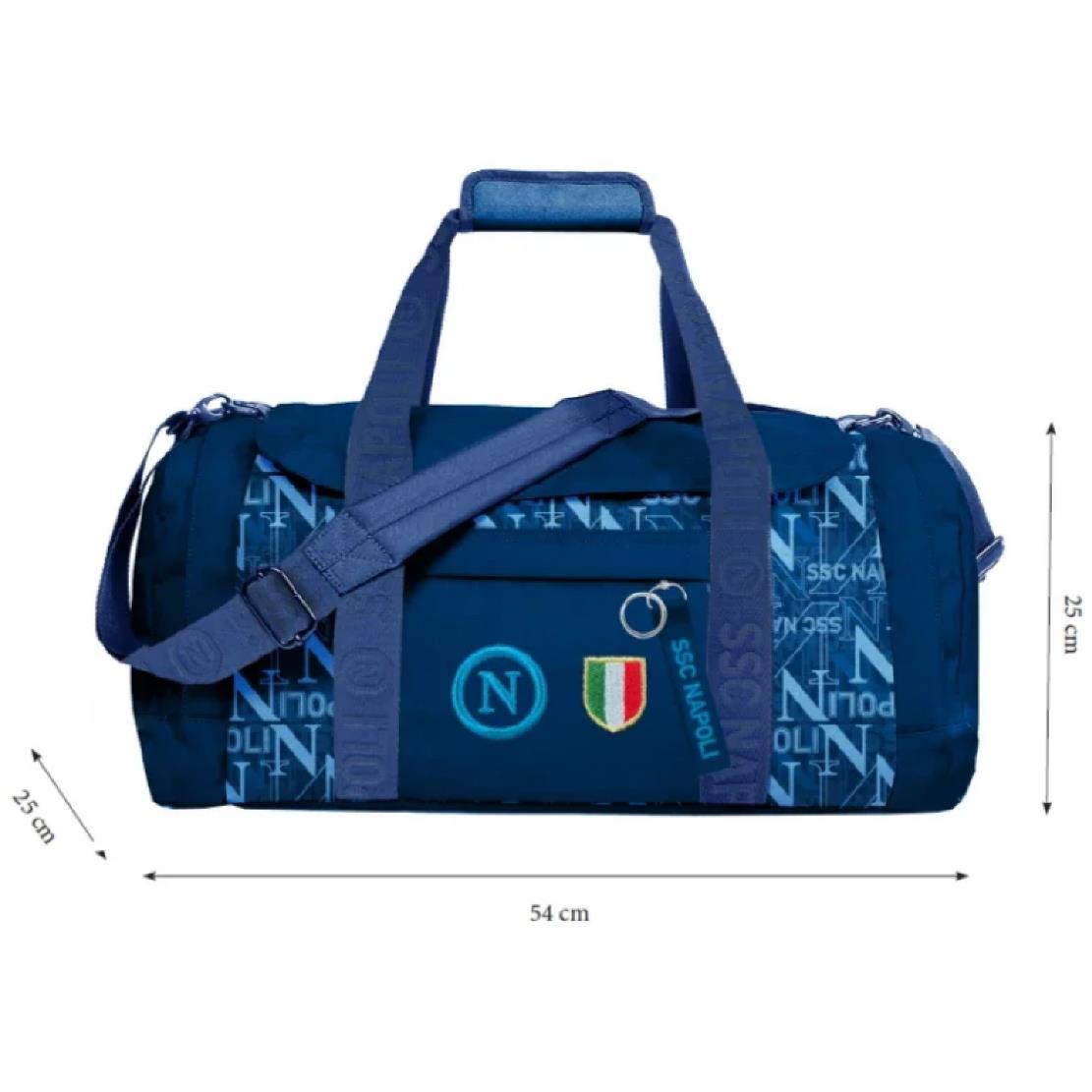 Borsone da Viaggio / Palestra – Prodotto Ufficiale SSC Napoli Cod. PS 02747