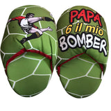 Ciabattone Papà “Il Mio Bomber” – Taglia Unica Adulto – Made in Italy PS 02769