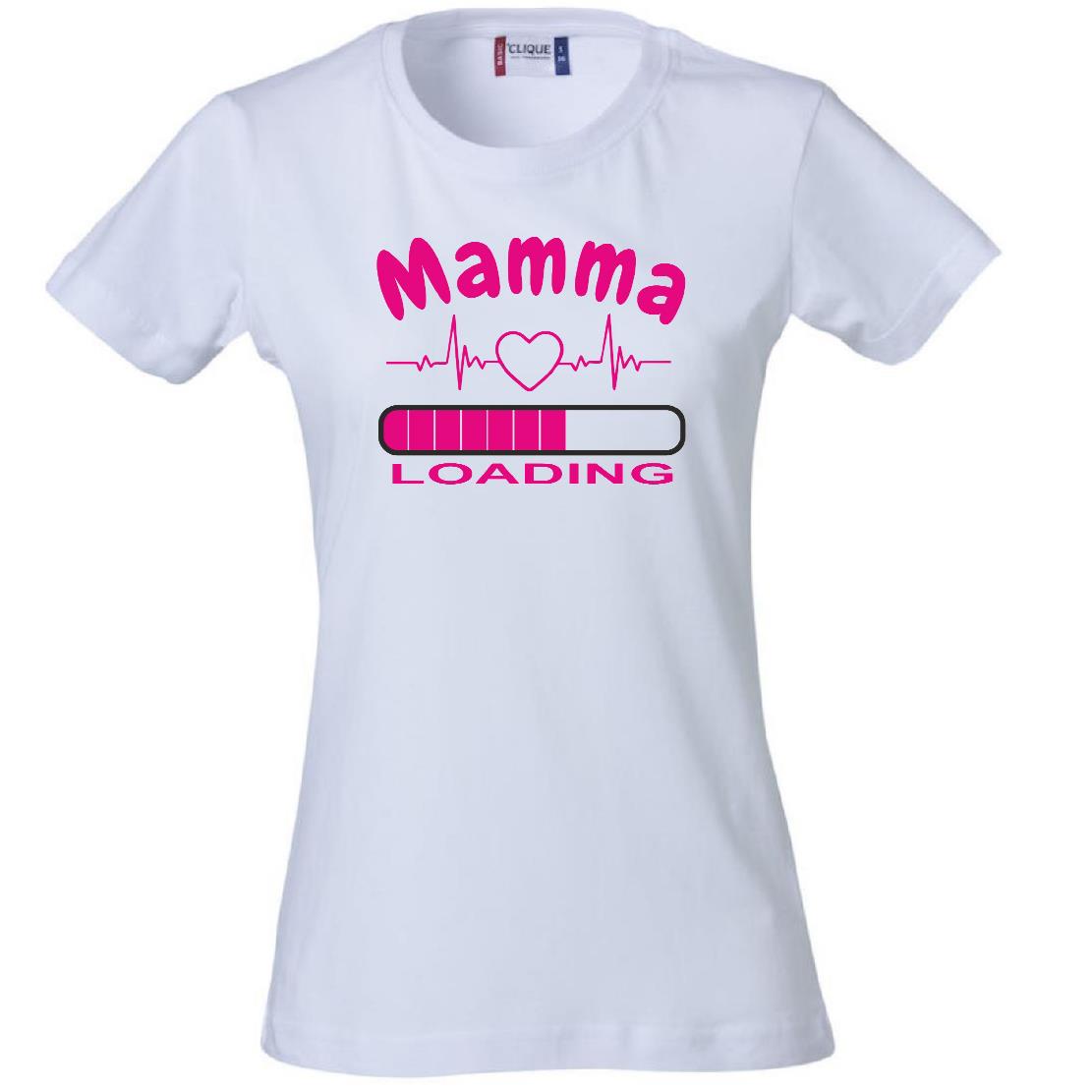 T-Shirt Personalizzabile Donna “Mamma loading...” – Festa della mamma – PS 28870-018