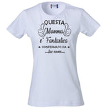 T-Shirt Donna “Questa Mamma è Fantastica – Confermato da [Tuo Nome]” – PS 28870-A003